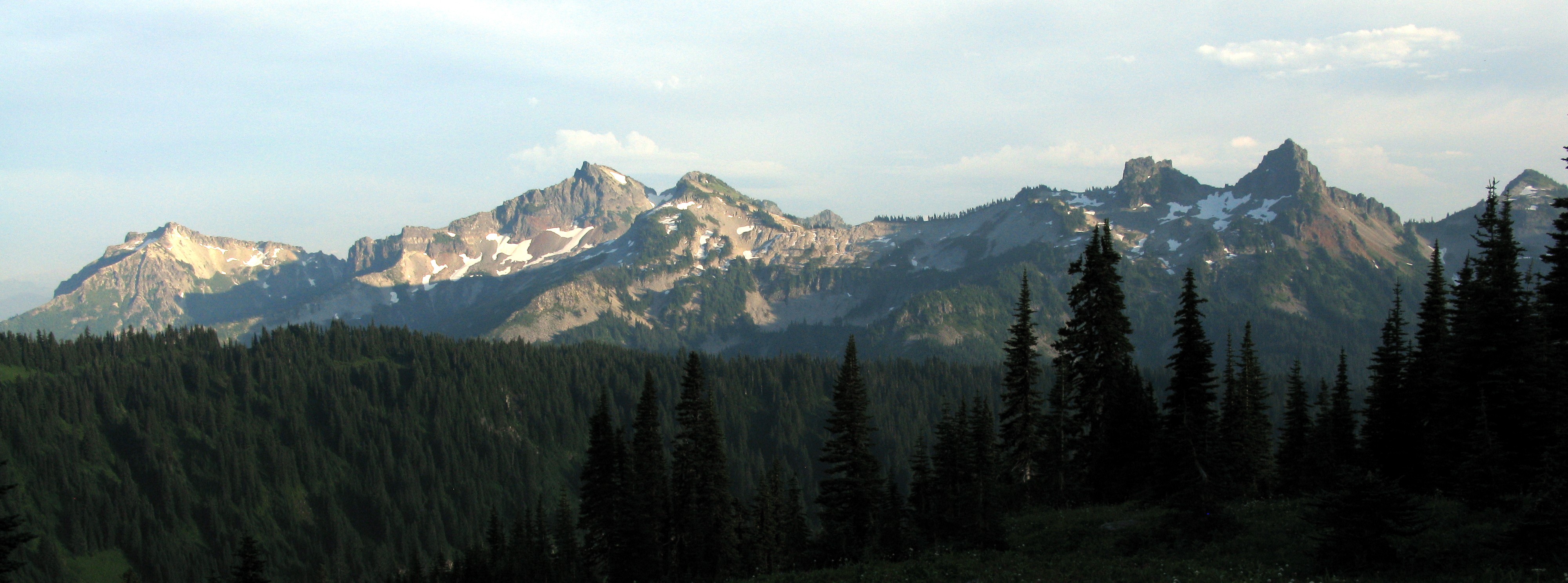 Pinnacles from above Paradise