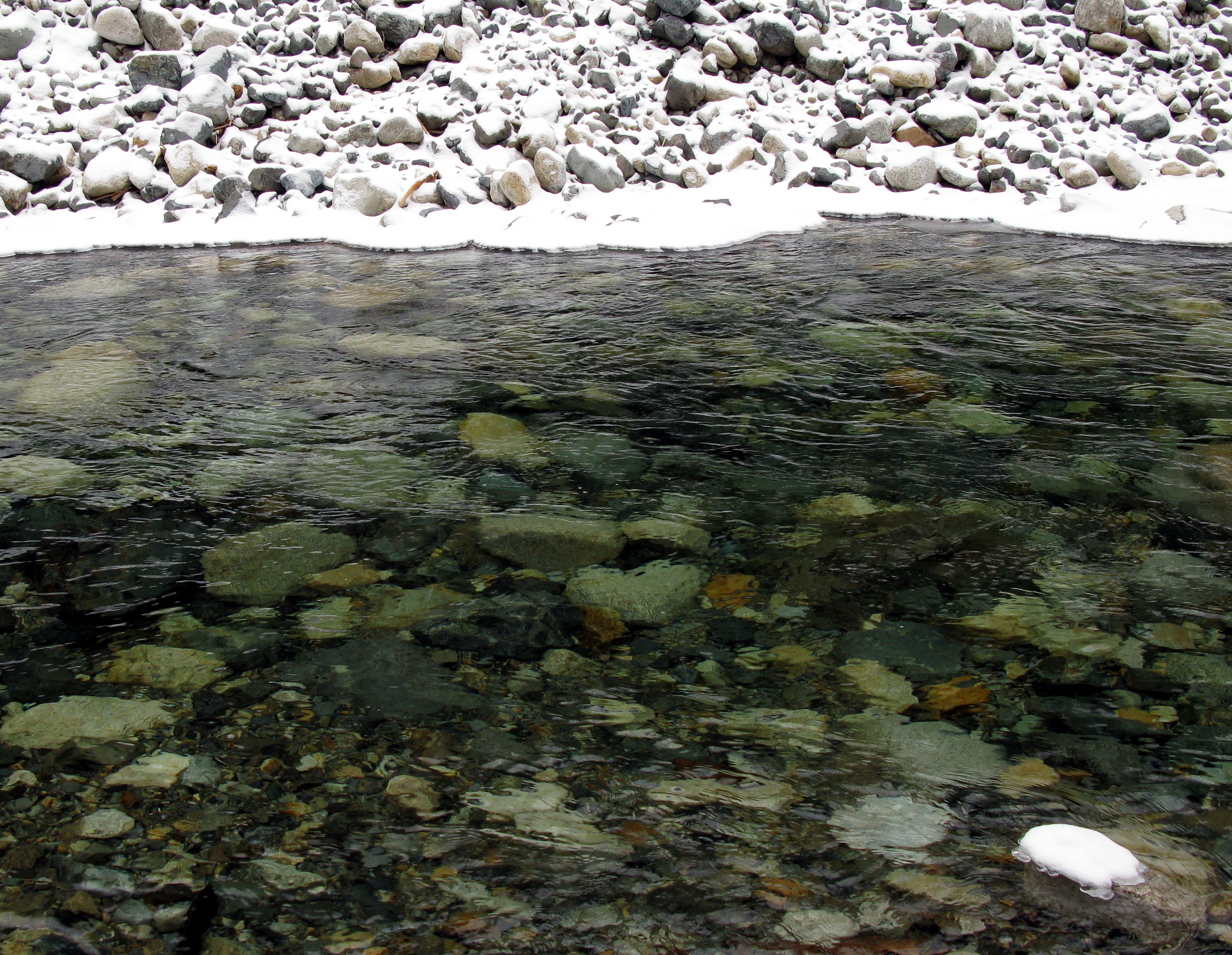 Snoqualmie River winter