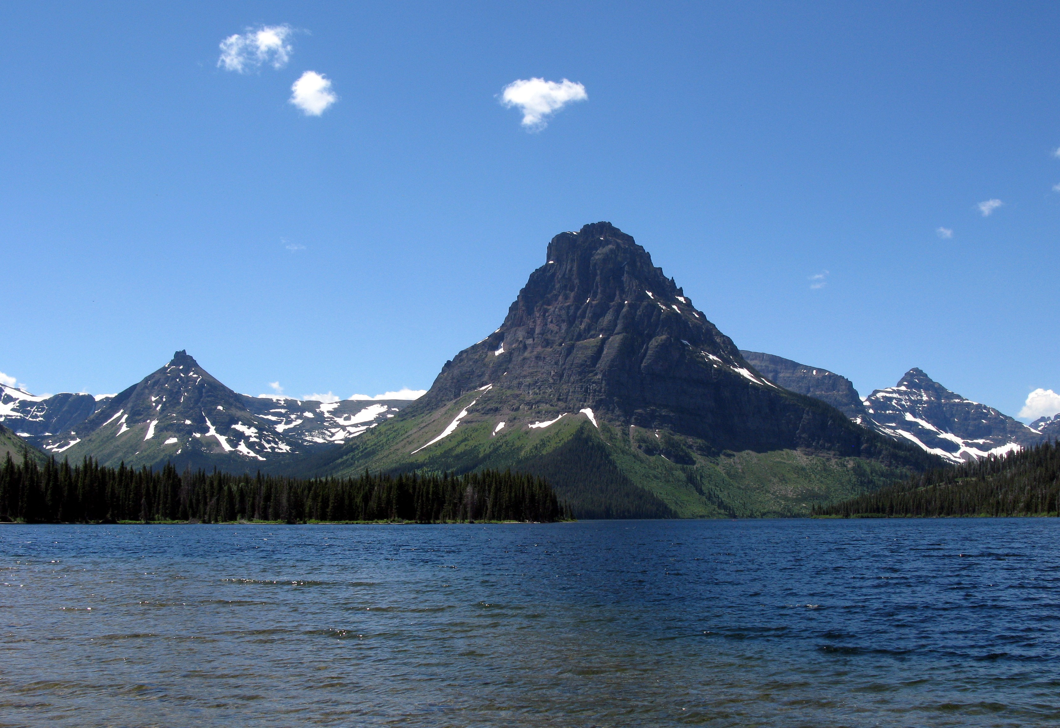 Two Medicine Lake and Sinopah Mountain