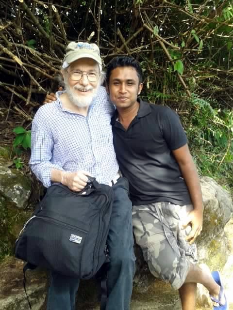 alex with Shehan Kosala  met on Adams Peak trail