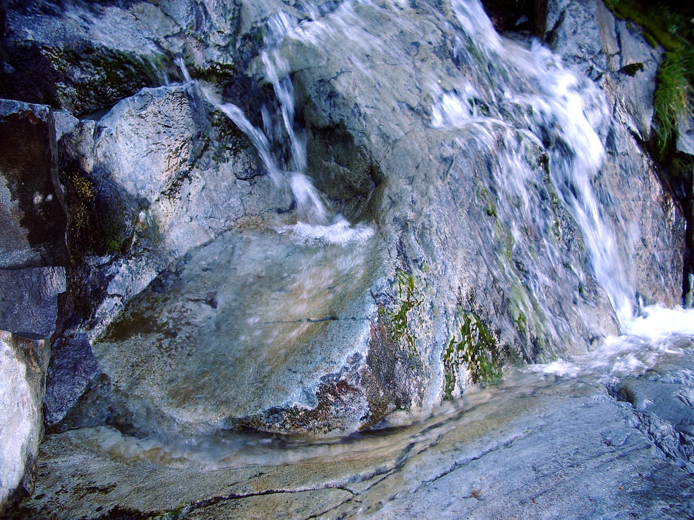 creek above Source Lake