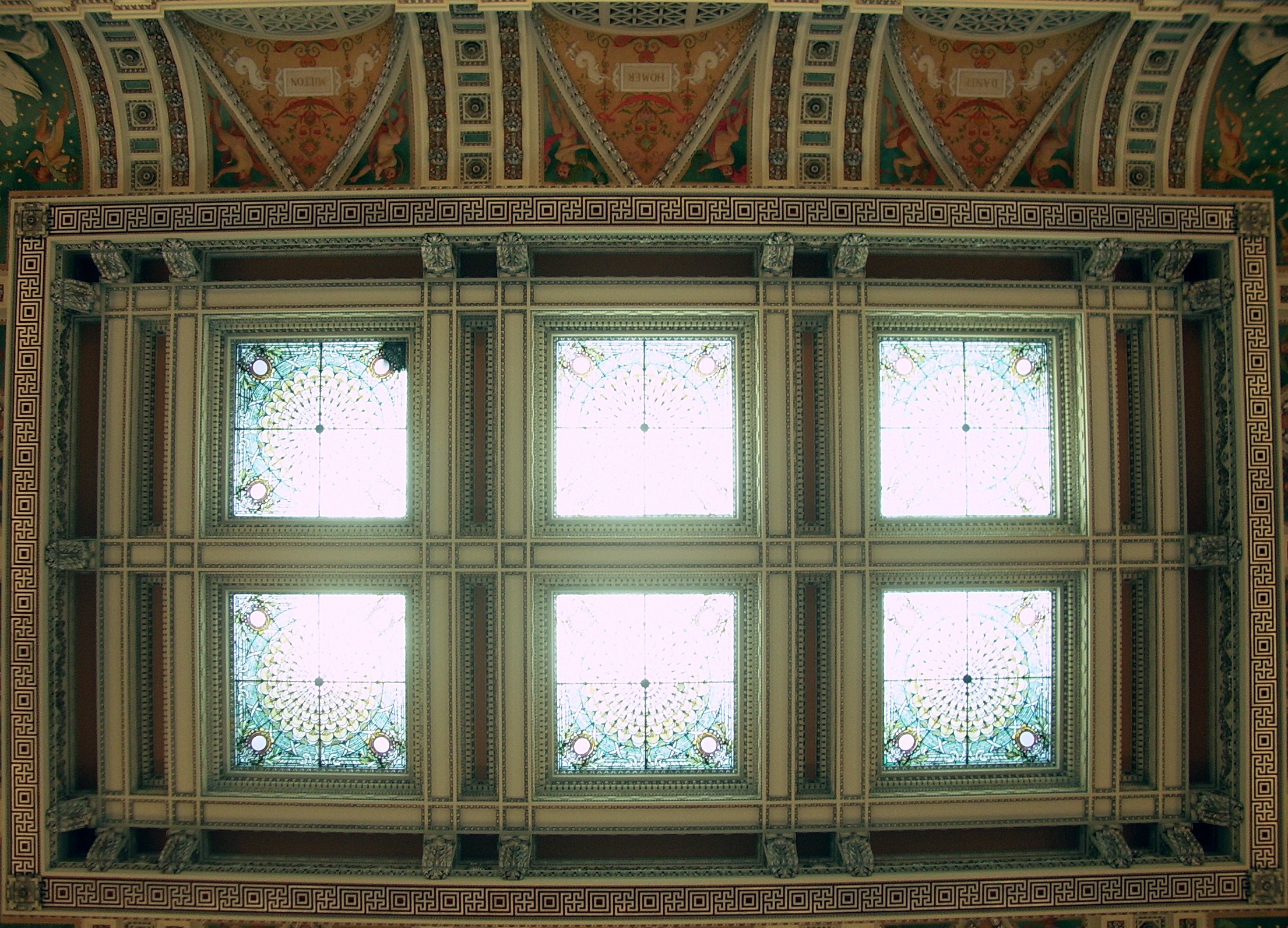 library of congress ceiling