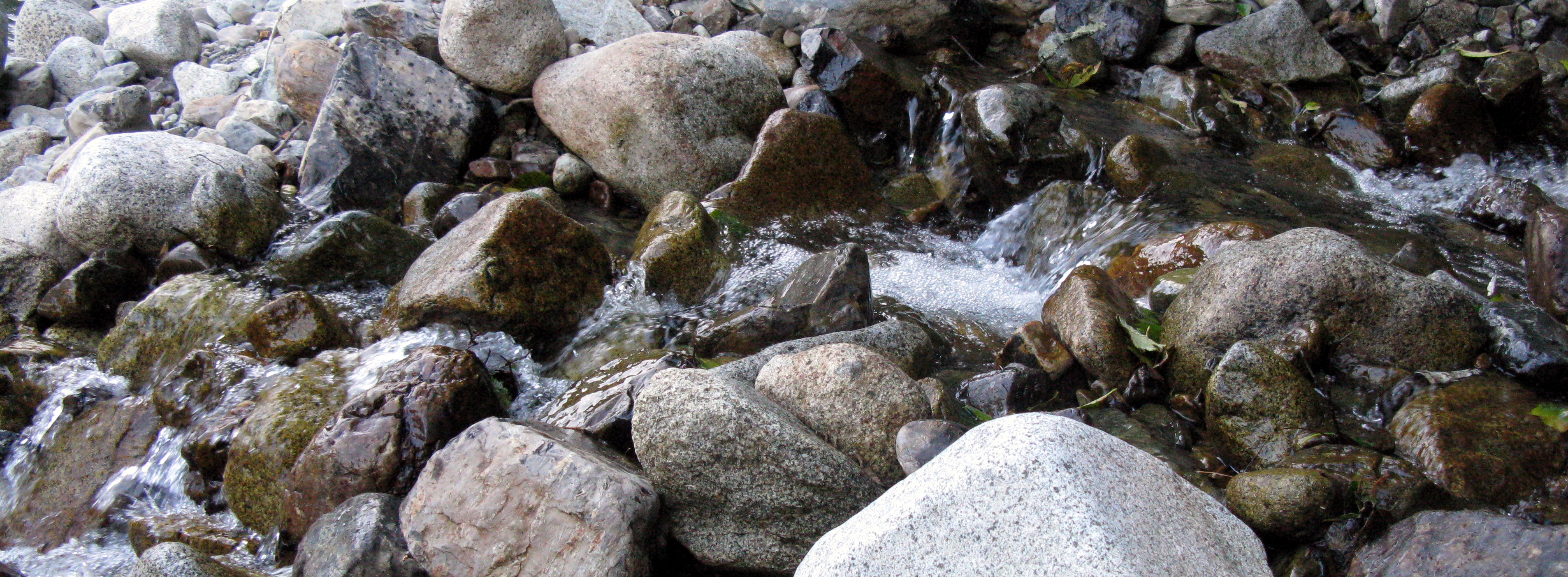 water in a pleasant place