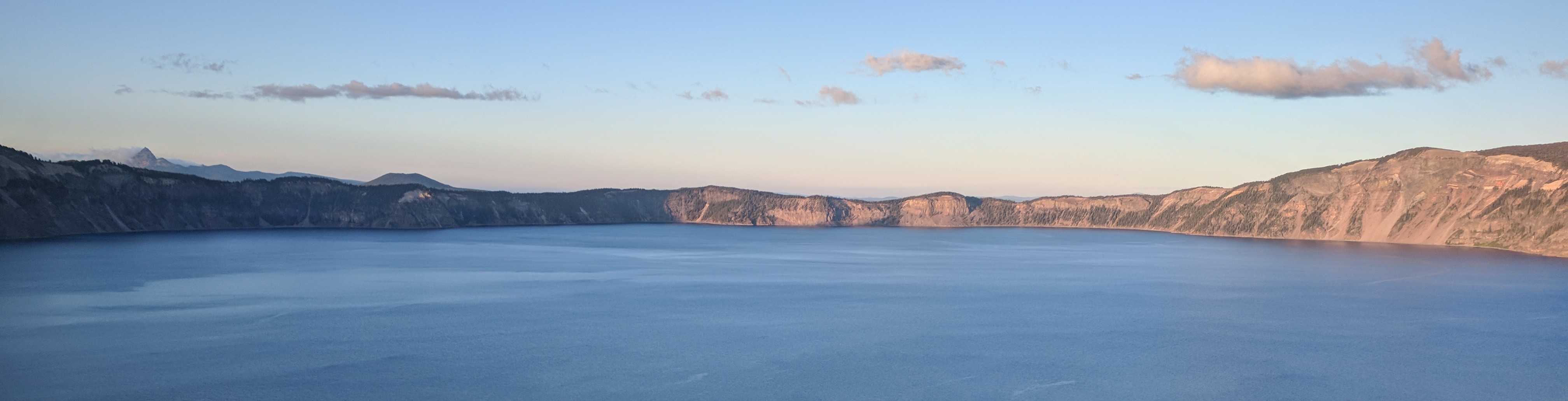 wide Crater Lake