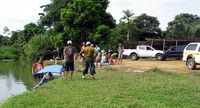 boat landing for san blas islands