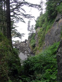 down to Cape Flattery inlet