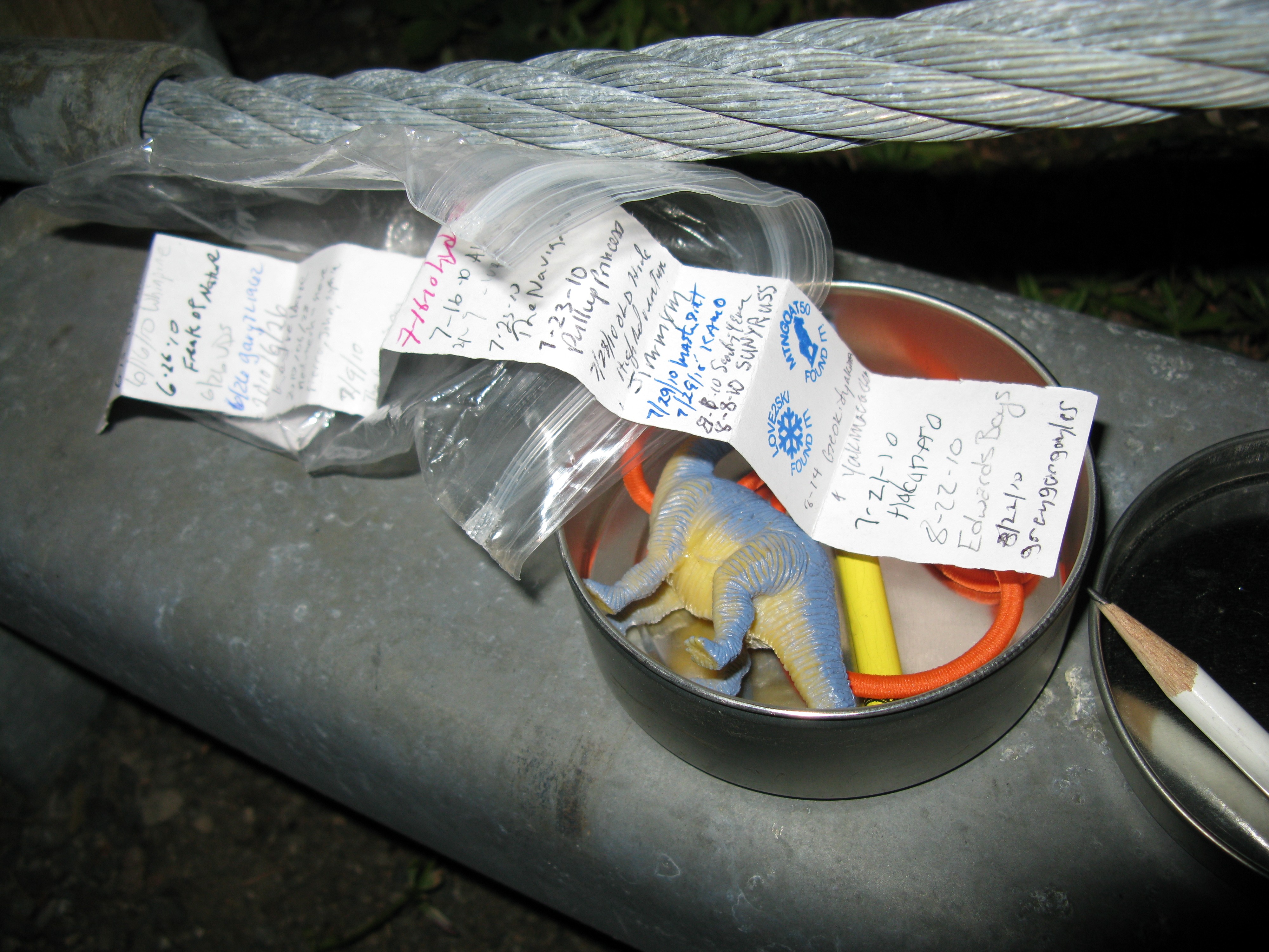 geocache EOG Not Rocky con