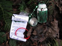 geocache one degree of separation tree farm n20 con