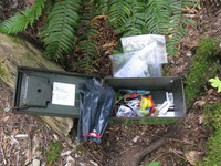 geocache post roundup con
