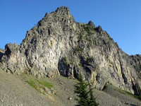 hill above Crystal Lake