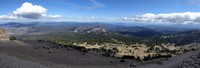 looking east from Lassen Peak
