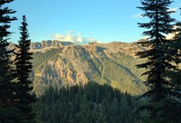 looking toward Castle Mountain