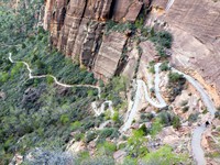 lower Angels Landing trail