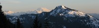 mt adams from chinook pass road
