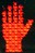 orange pedestrian stop hand