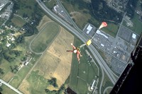 Alex taking the shortcut to Issaquah airport 1987