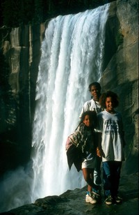 Heather Imani Summer Yosemite waterfall
