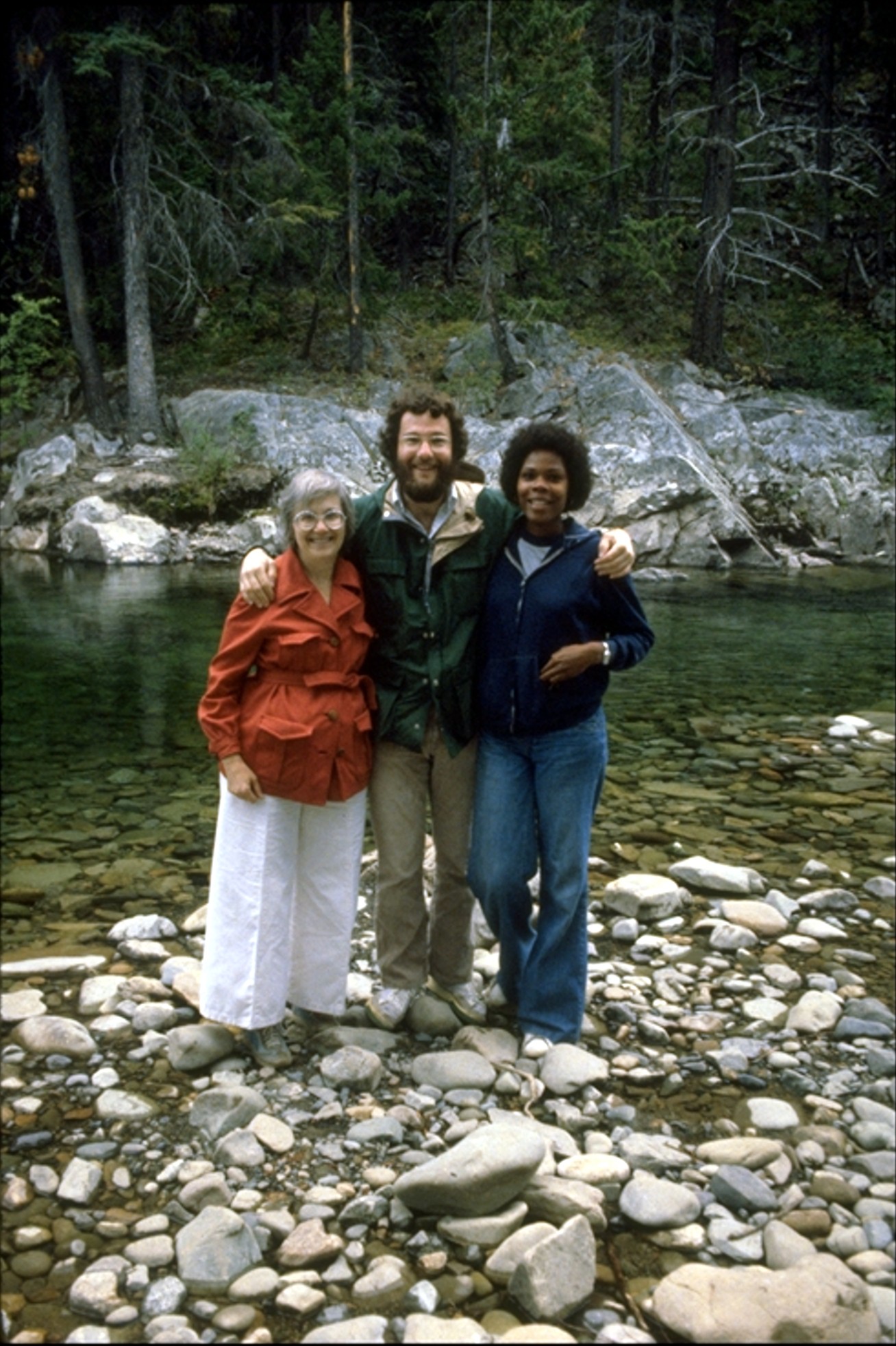 Angela Alex Imani up in Canada 1980