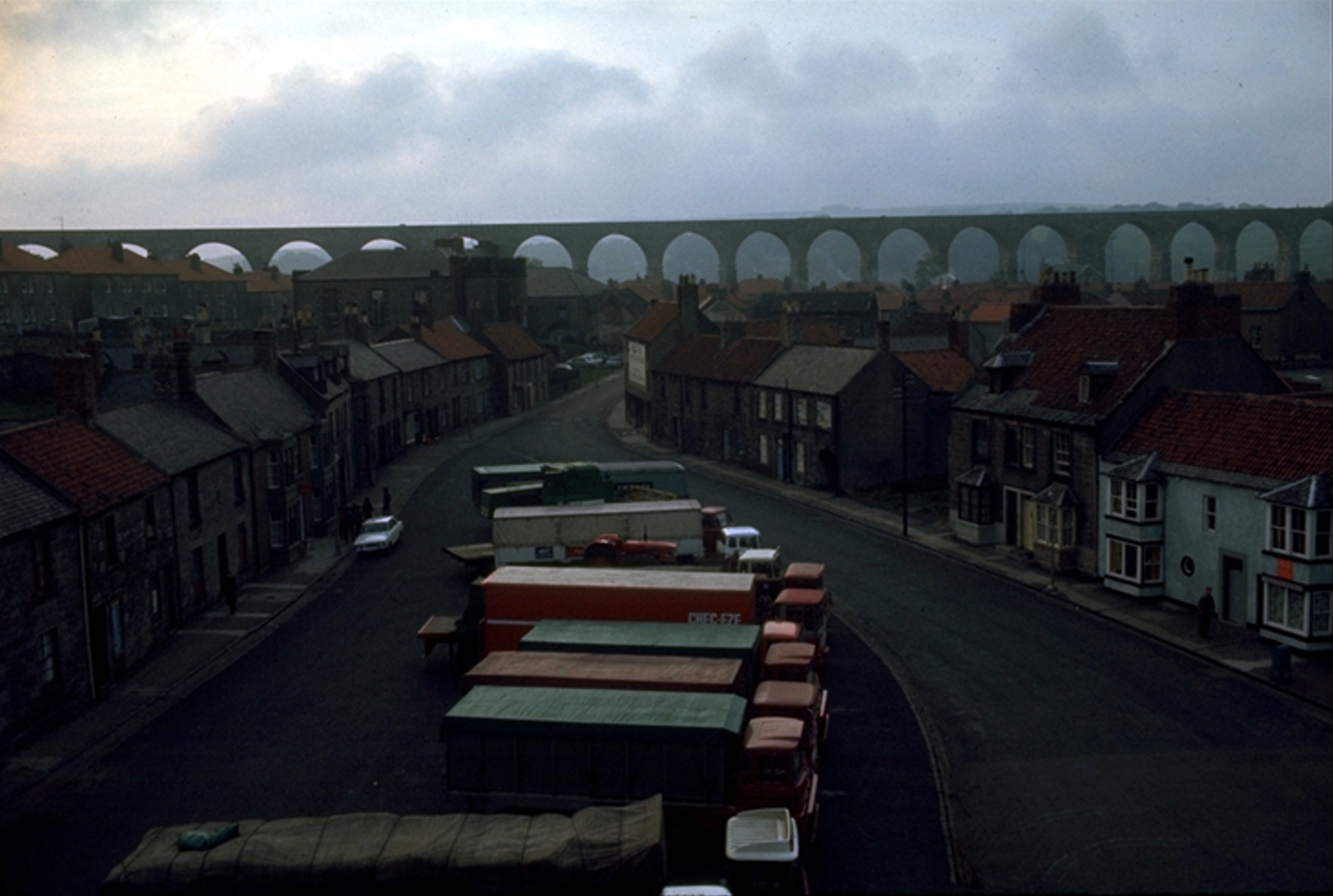 Scottish arches and trucks 1971