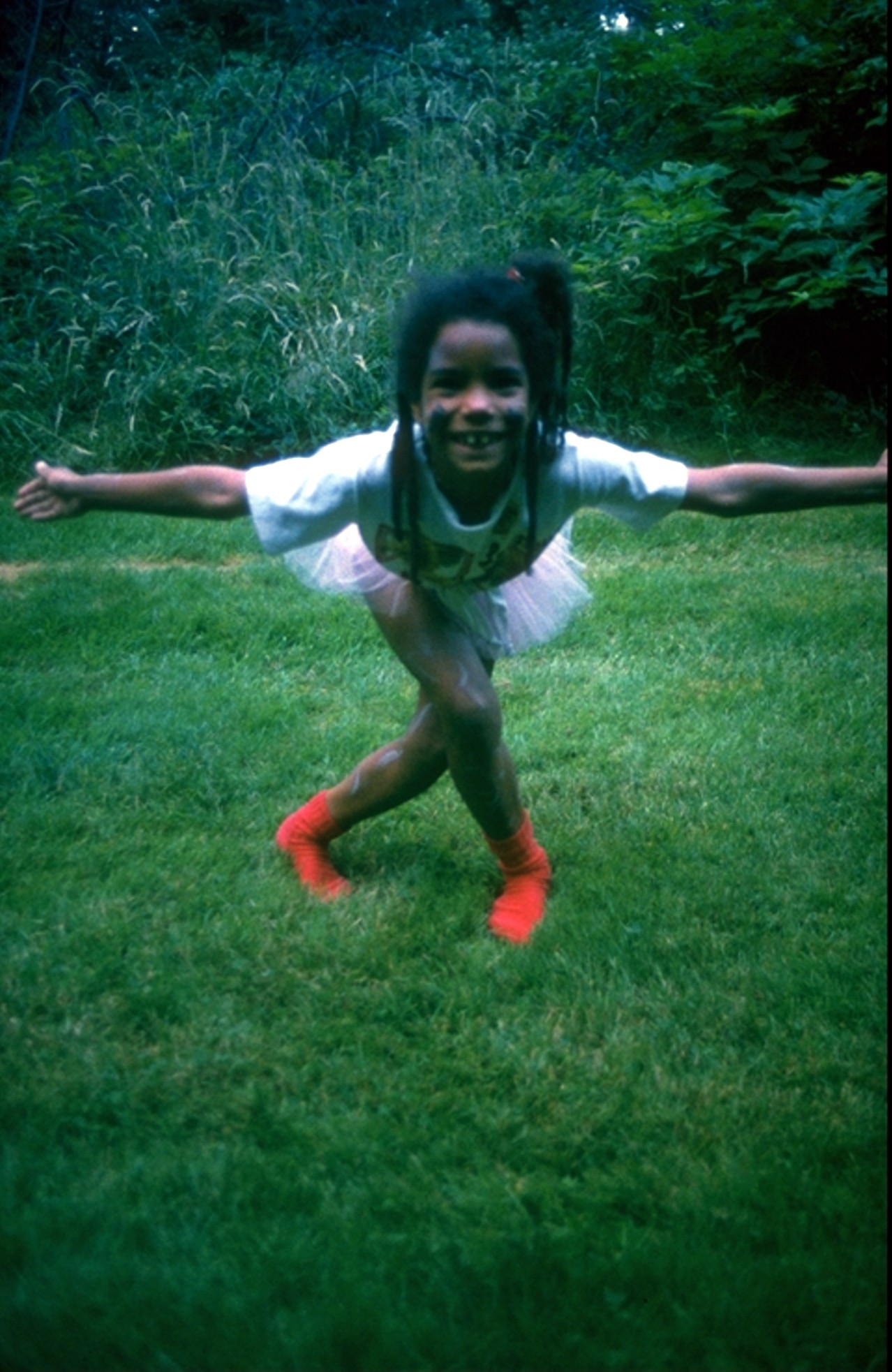 ballerina Heather in MV yard