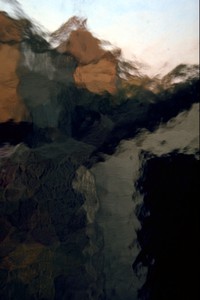 out a bathroom window in British Isles 1971