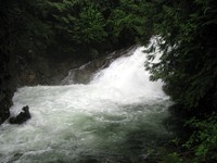 pool above Franklin Falls