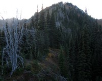 ridge above Clover Lake