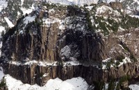 rock wall from Tolmie Peak