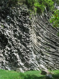rock wall near Boquete