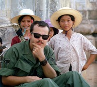 1970 07 26 Saigon kids and maybe Gary Smith 01