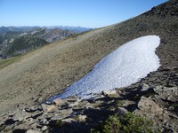 snow near mt fremont sunrise