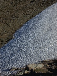 snow near mt fremont sunrise