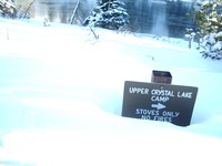 upper crystal lake sign