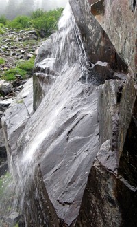 waterfall above Source Lake
