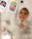 Olive in bubble bath