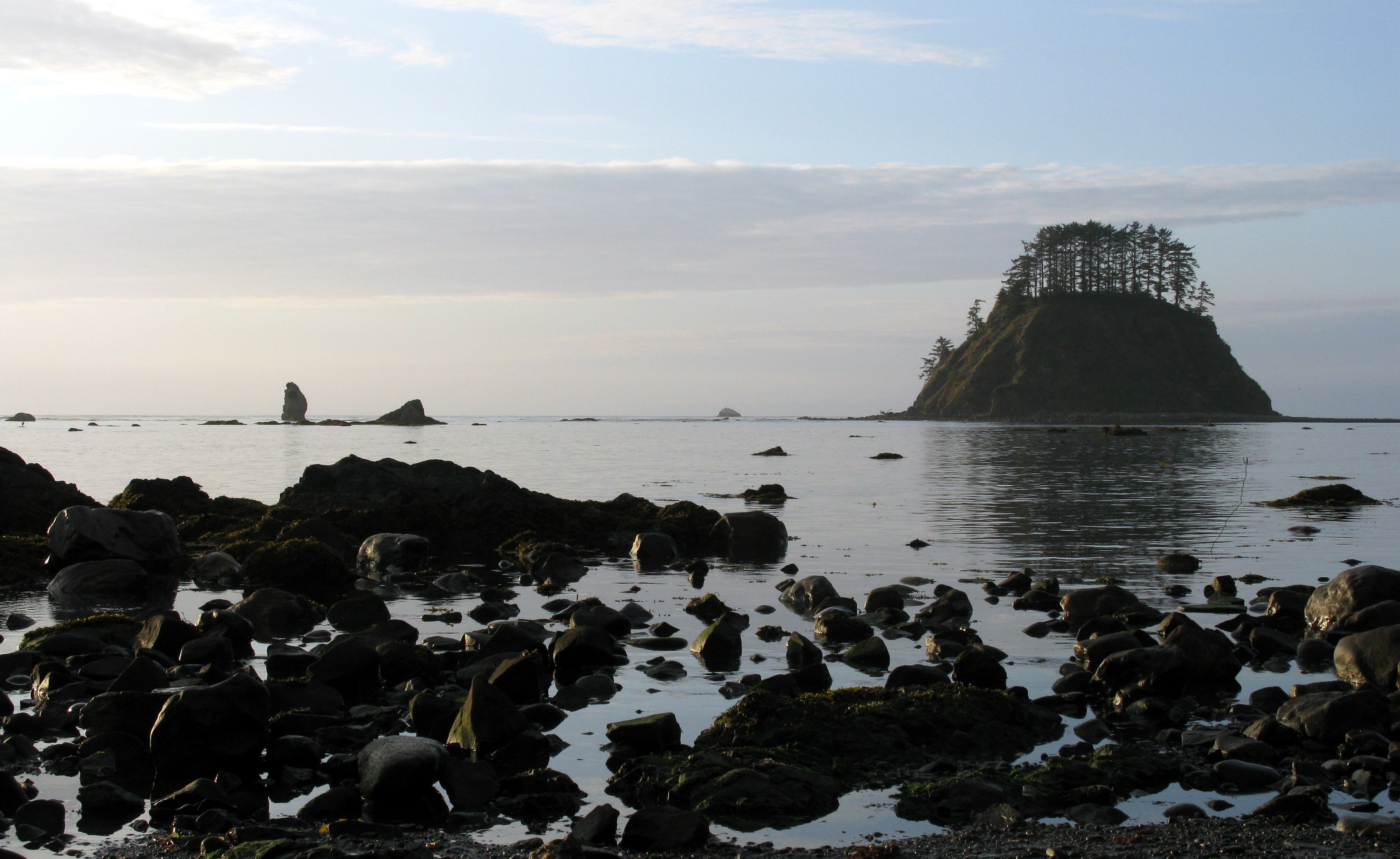 Cape Alava still waters and rocks