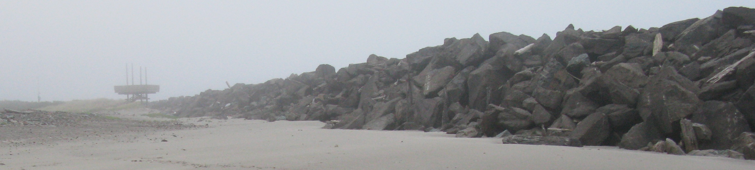 Columbia River south jetty