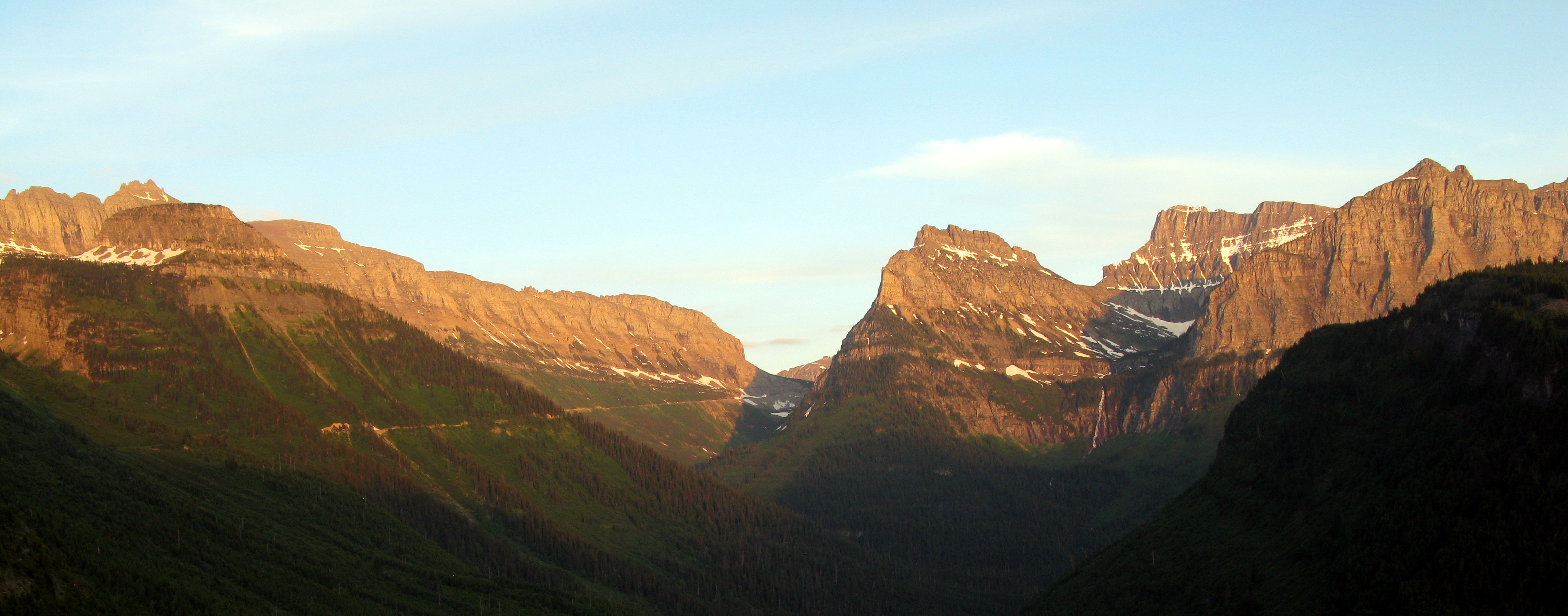 Logan Pass from the Loop