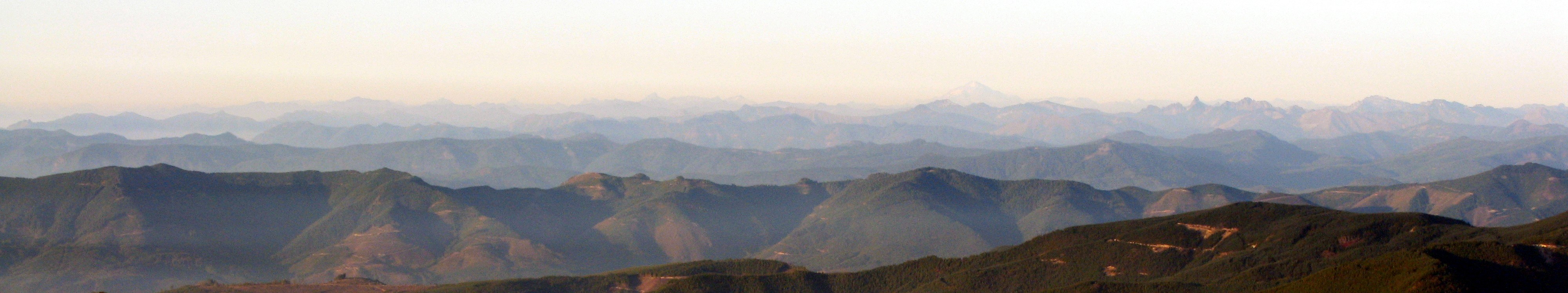 Mt Baker from Bearhead Mt