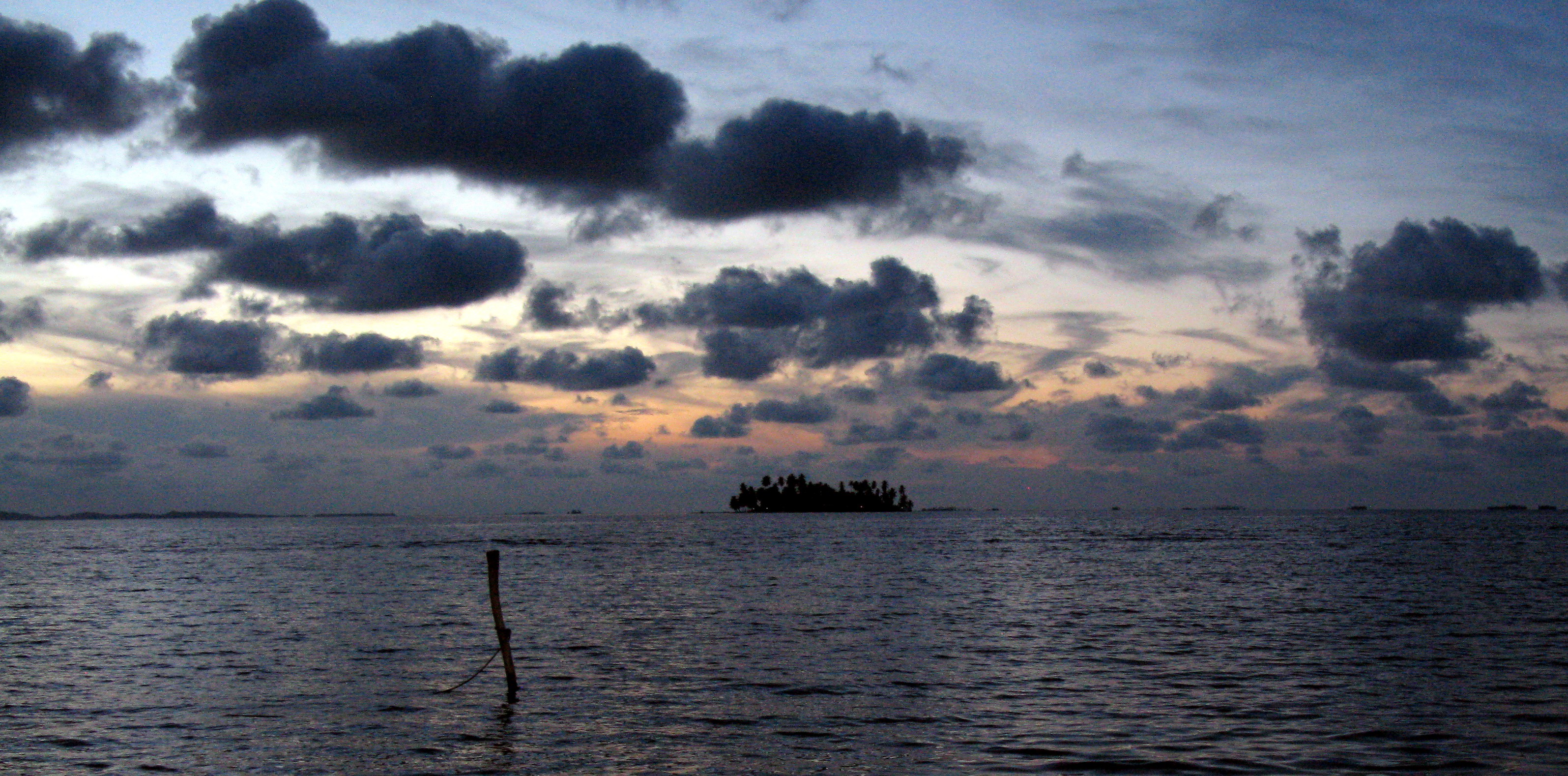San Blas Franklin Island from Robinson Island