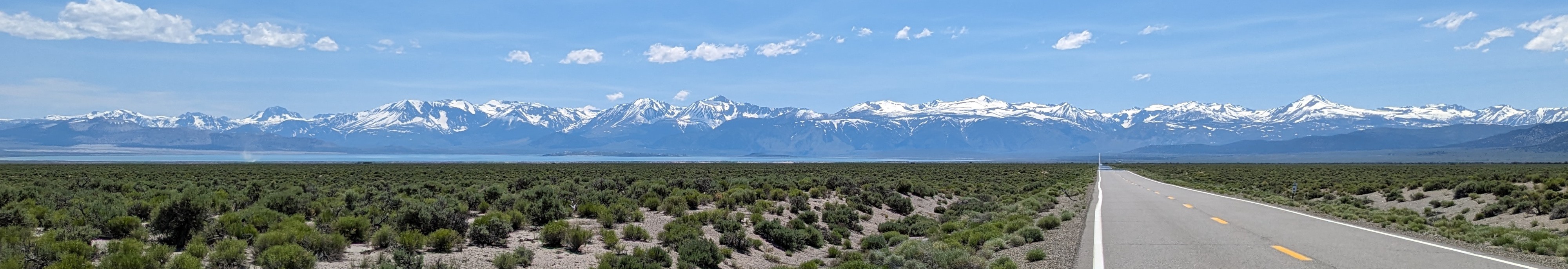 Sierras from the east