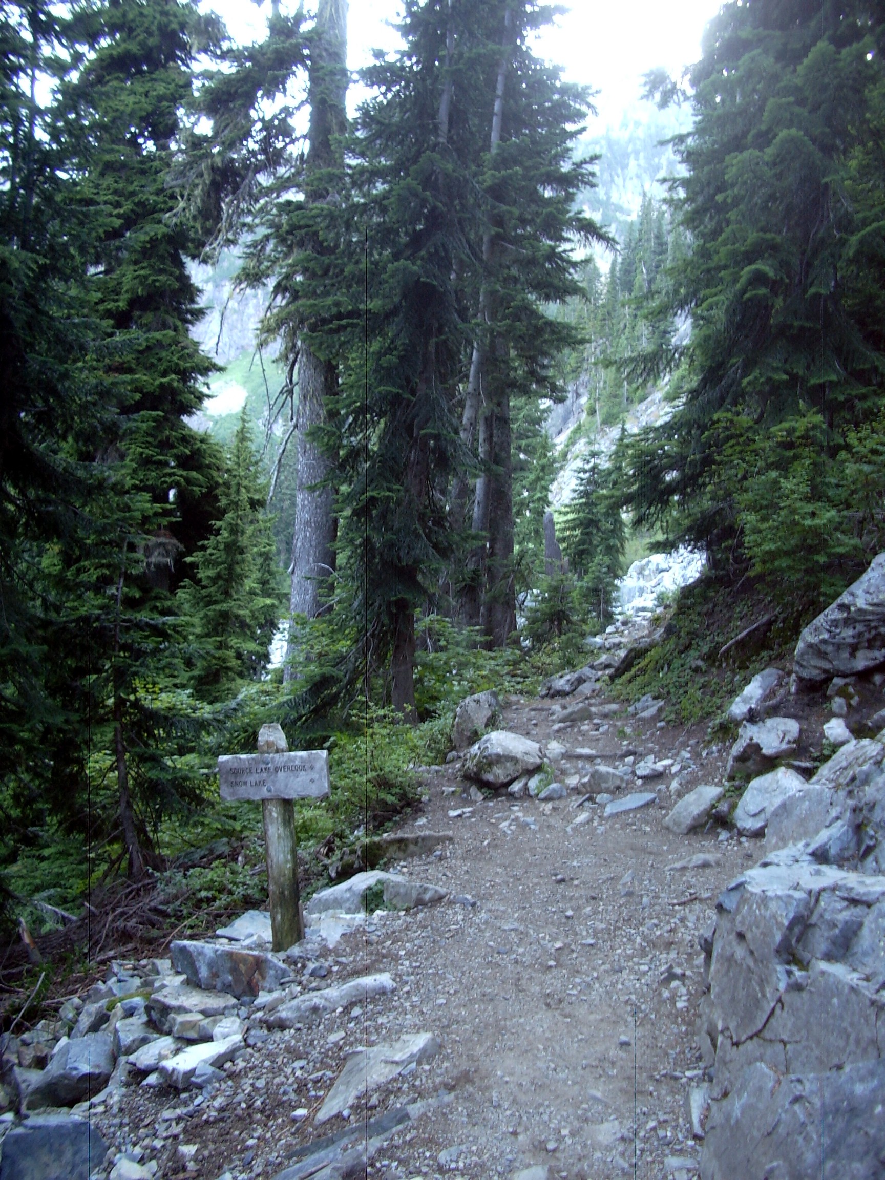 Snow Lake trail July