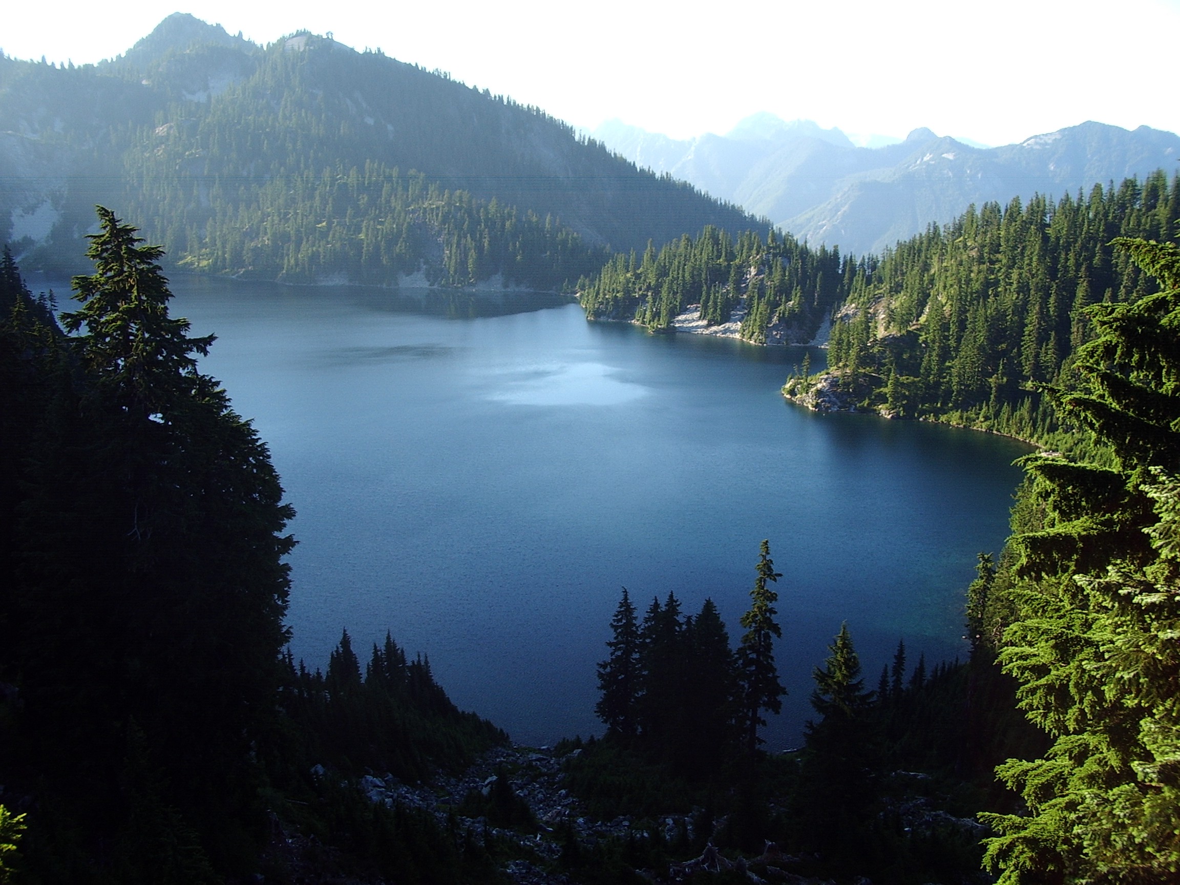 Snow Lake warm