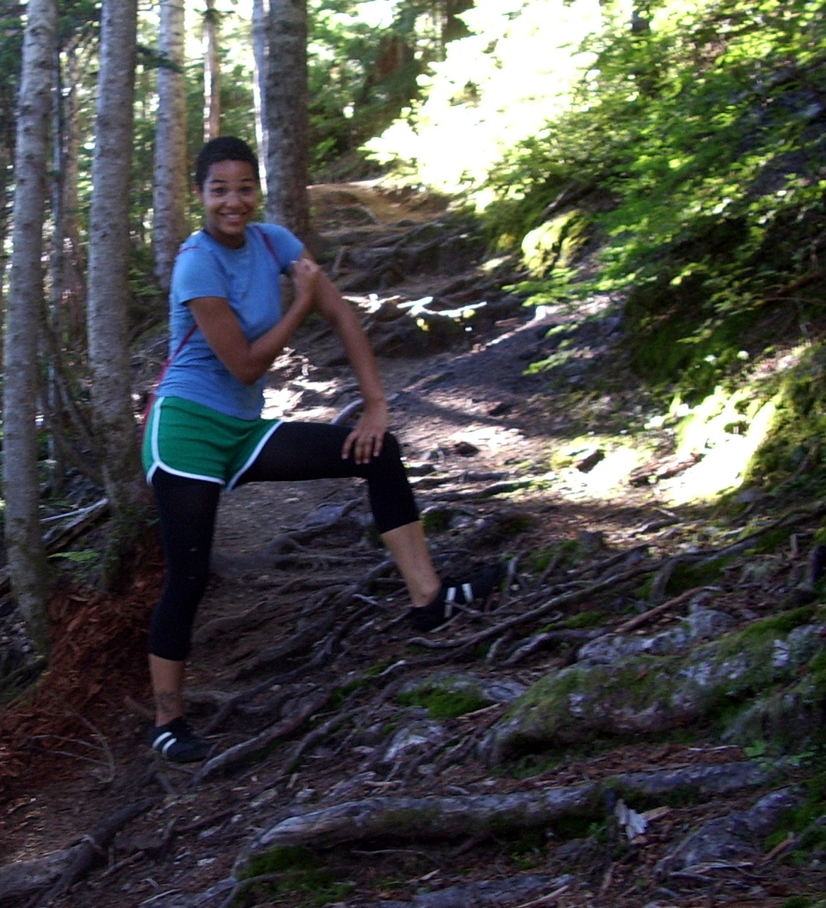 Summer on Blanca Lake trail