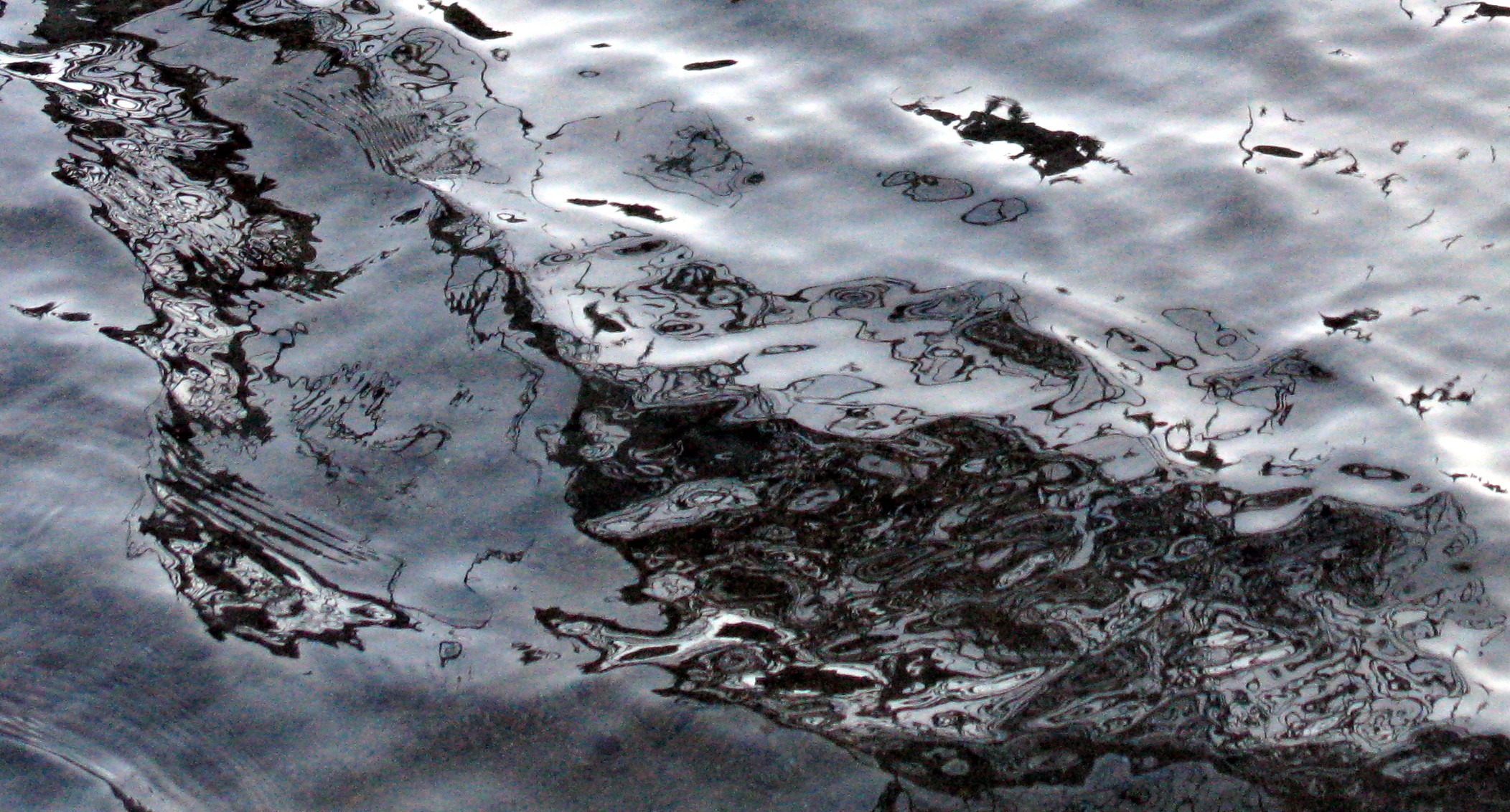 dead water reflections