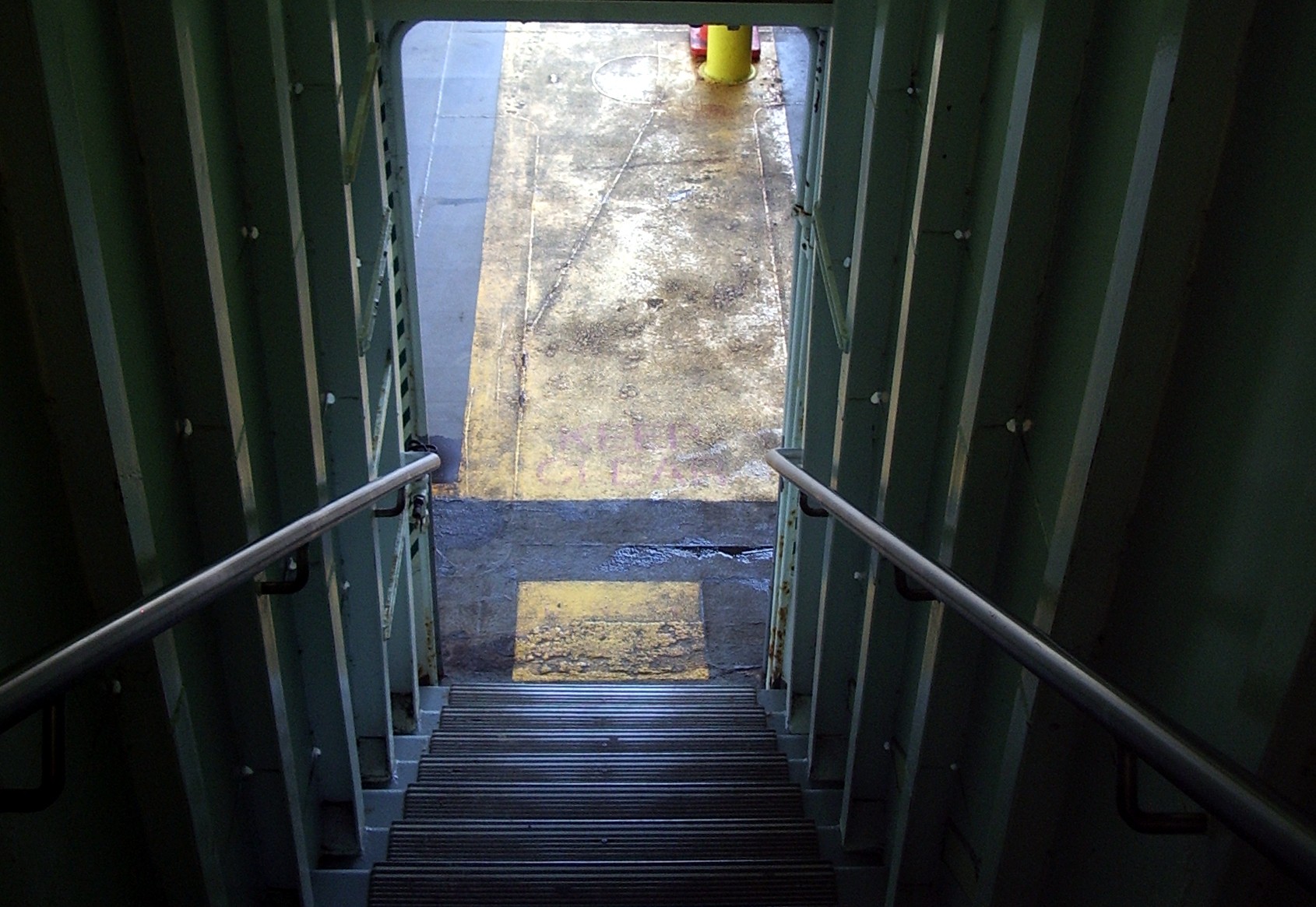 ferry stairs