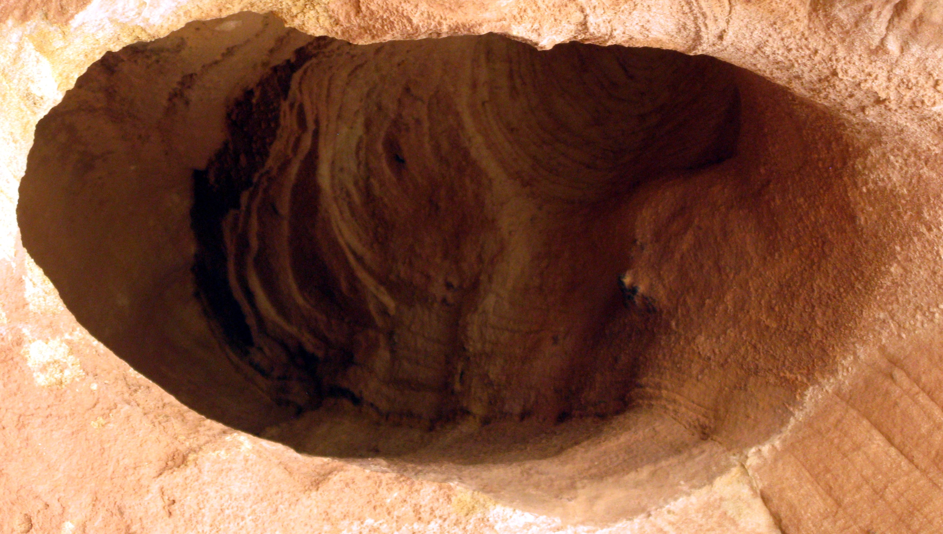 hole in the Grand Wash wall