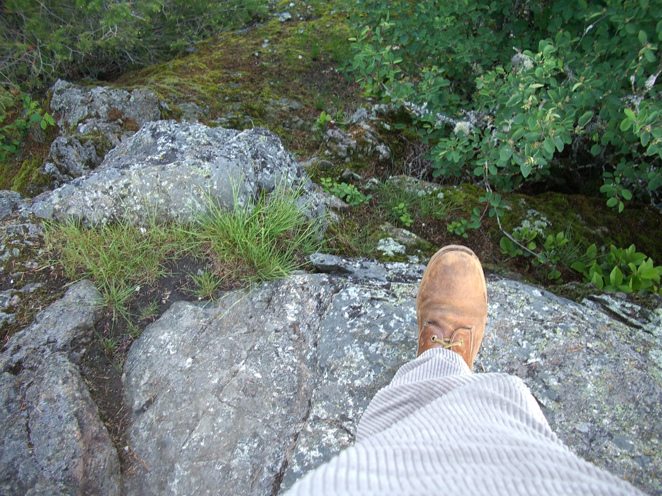 let and foot on top of little si