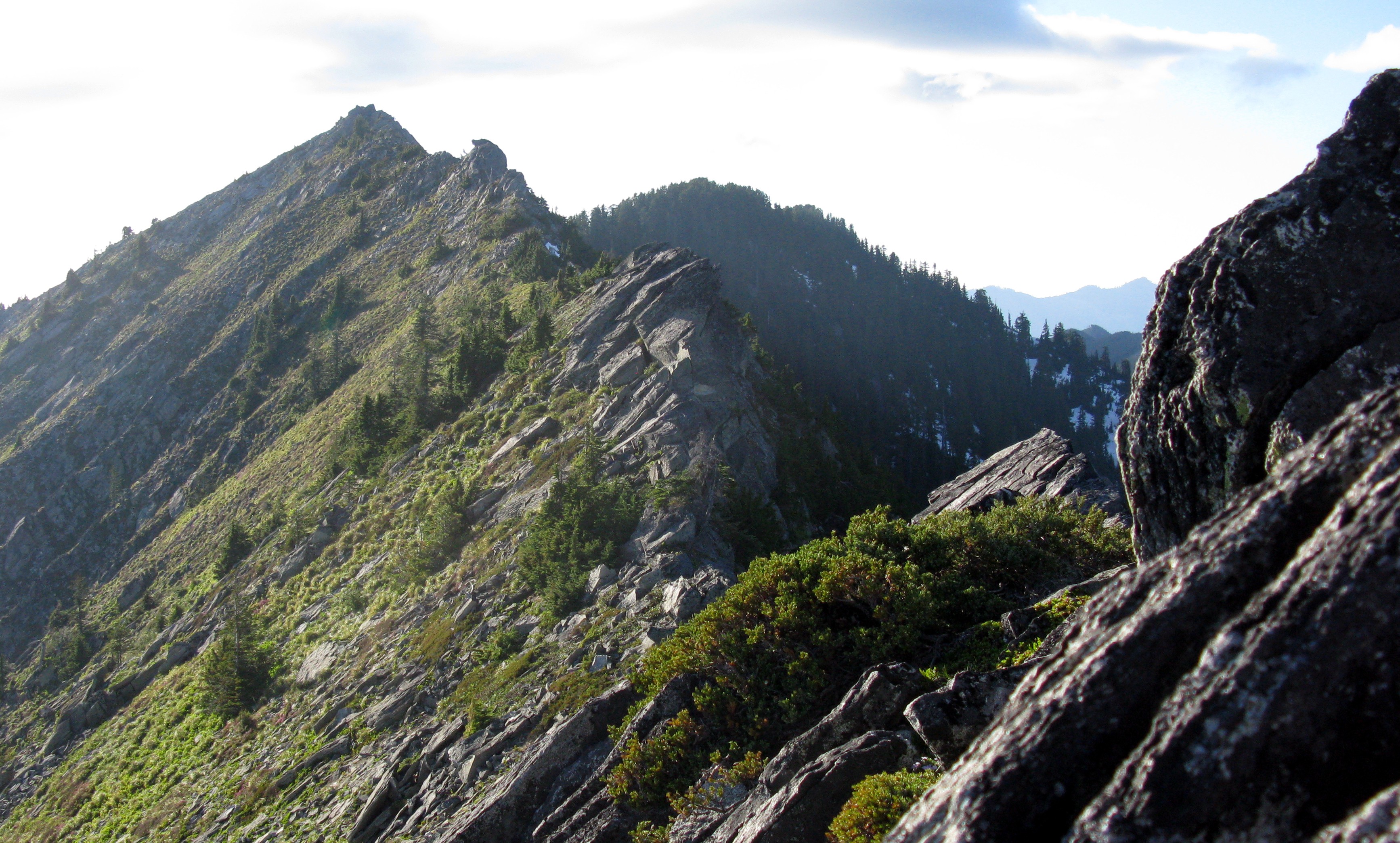 looking west from Stinky Petes Peak