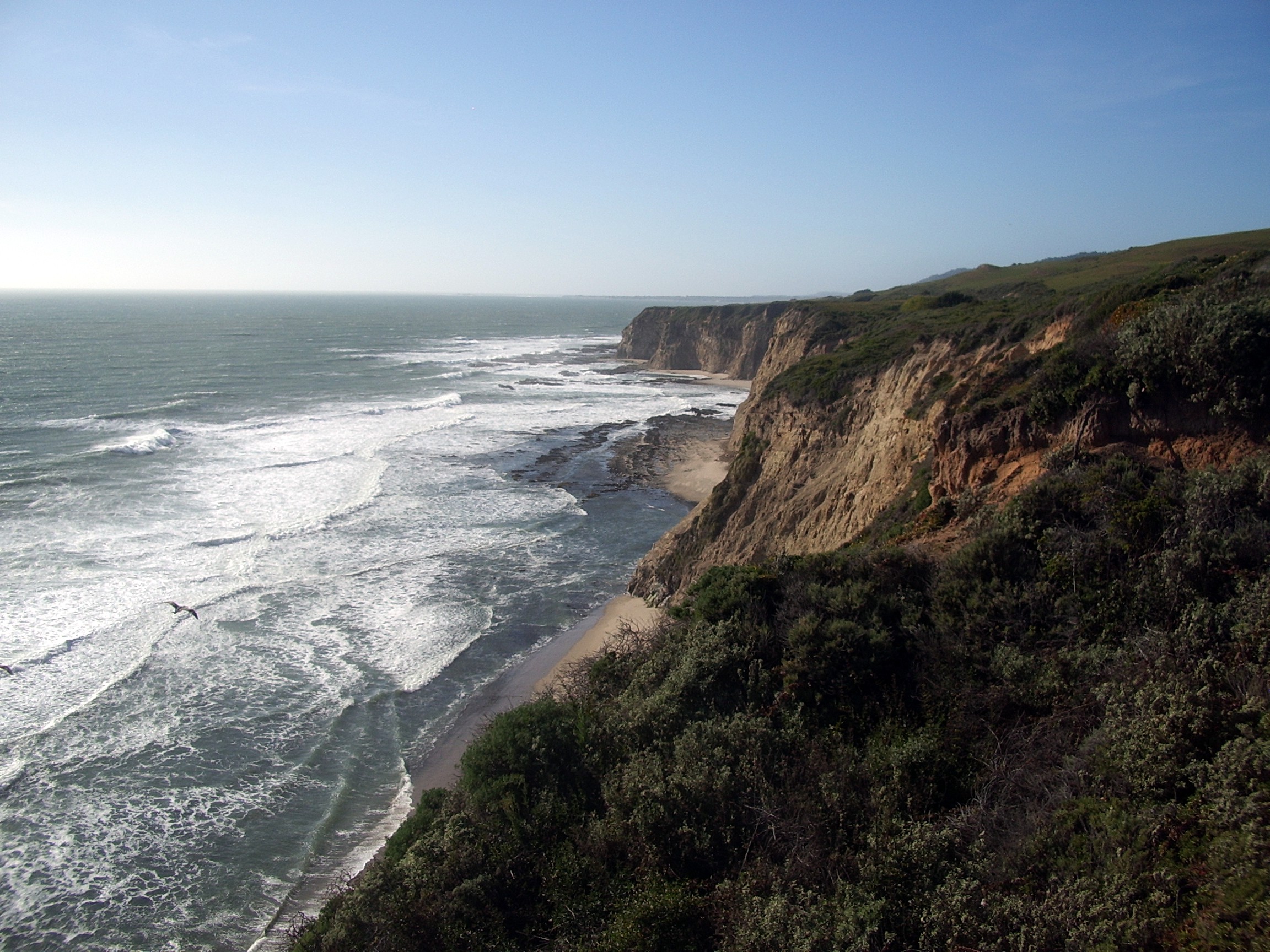 north of Santa Cruz
